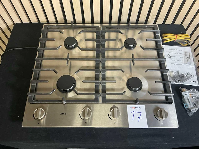 Atag hg6411bba inbouw gaskookplaat - afbeelding 5 van  5