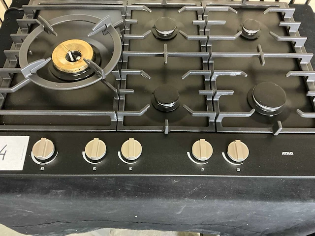 Atag hg7592eba inbouw gaskookplaat met wokbrander - afbeelding 4 van  7