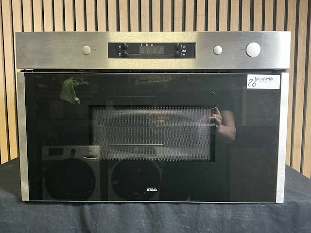 Atag ma3611f/a02 inbouw magnetron - afbeelding 1 van  5