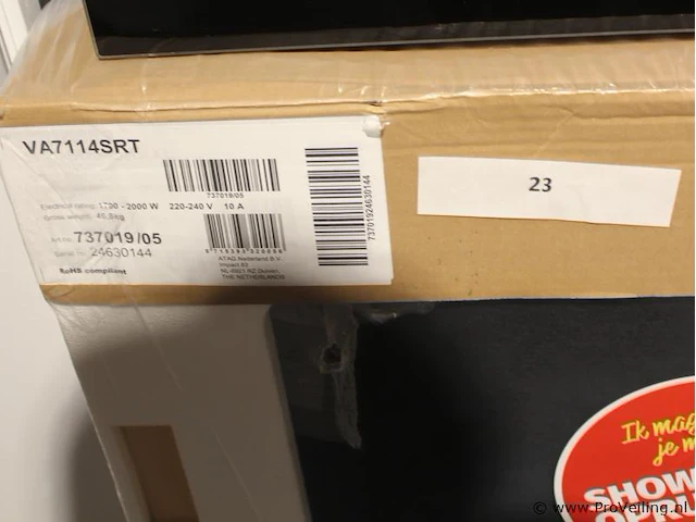 Atag vaatwasser va7114srt - afbeelding 3 van  4