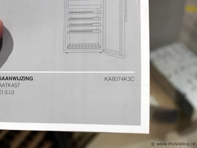Atag wijnklimaatkastkast ka8074k3c - afbeelding 8 van  8