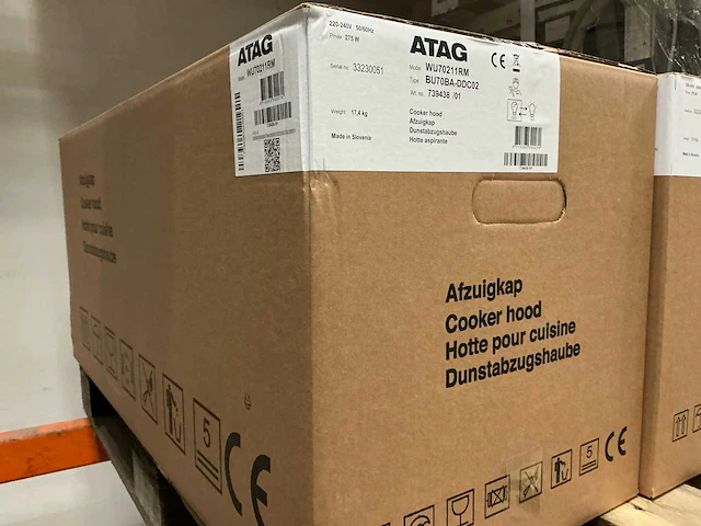 Atag wu70211rm inbouw afzuigkap - afbeelding 3 van  3