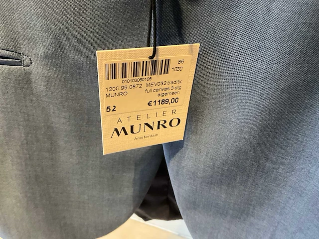 Atelier munro driedelig pak maat:52 - afbeelding 2 van  3