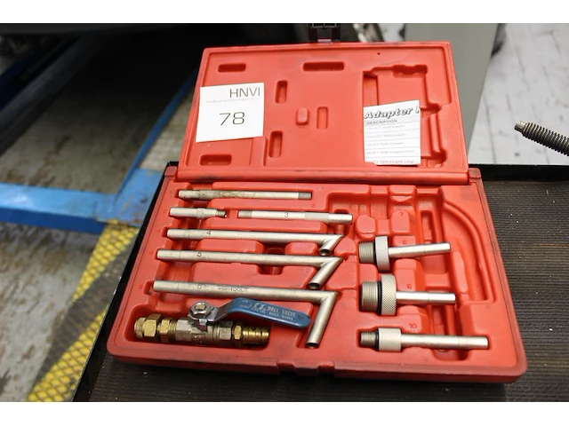 Atf adapter kit weber tools. let op! adapter nummer 7 ontbreekt. - afbeelding 1 van  1