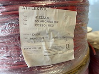 Athilex h1z2z2-k zonnepaneelkabel rood haspel 1000m (2x) - afbeelding 3 van  3