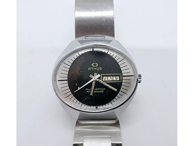 Athos daydate automatisch herenhorloge - afbeelding 1 van  8