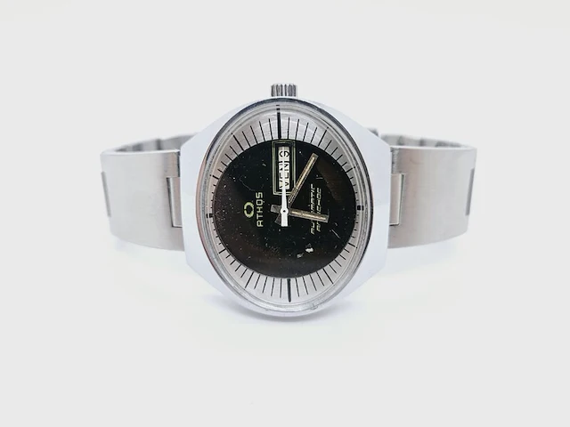 Athos daydate automatisch herenhorloge - afbeelding 4 van  8