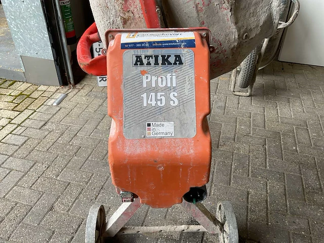 Atika profi 145 s betonmolen - afbeelding 3 van  3