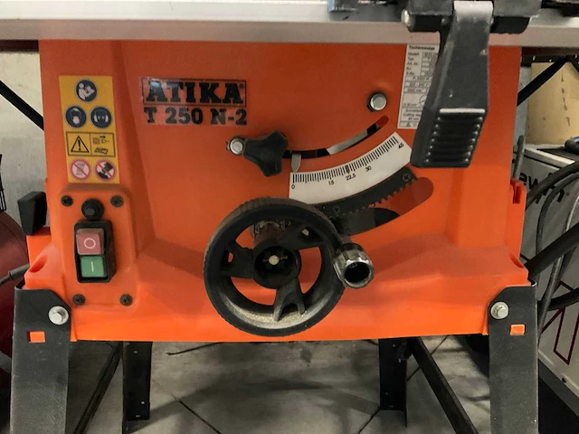 Atika t 250 n-2 zaagtafel - afbeelding 2 van  3