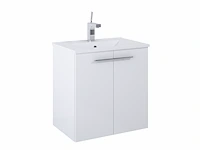 Atlantic badkamermeubel clara 60 cm twee deuren wit - afbeelding 1 van  3