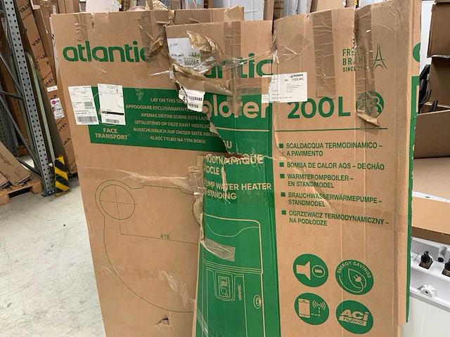 Atlantic explorer 270l warmtepompboiler - afbeelding 7 van  10