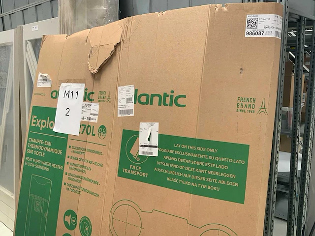 Atlantic explorer 270l warmtepompboiler - afbeelding 3 van  11