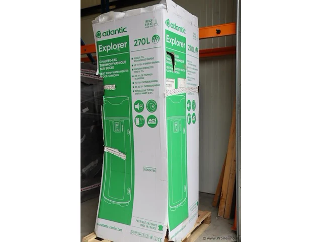 Atlantic explorer 270l warmtepompboiler - afbeelding 5 van  5