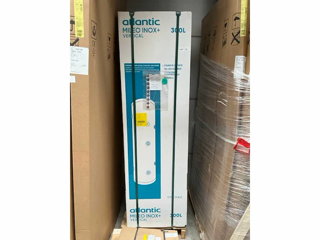 Atlantic mileo inox+ warmtepomp boilervat 300 liter - afbeelding 2 van  2