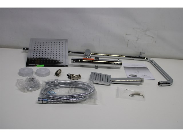 Atlantic regendoucheset asher vierkant 255cm x 255cm - afbeelding 3 van  3