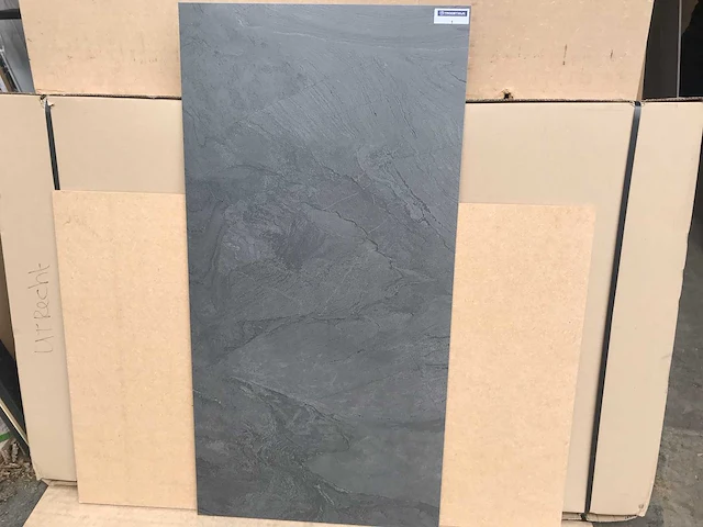 Atlantis antraciet mat tegel 60 m² - afbeelding 4 van  8
