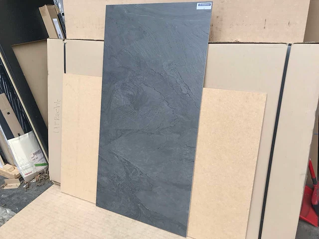 Atlantis antraciet mat tegel 60 m² - afbeelding 5 van  8
