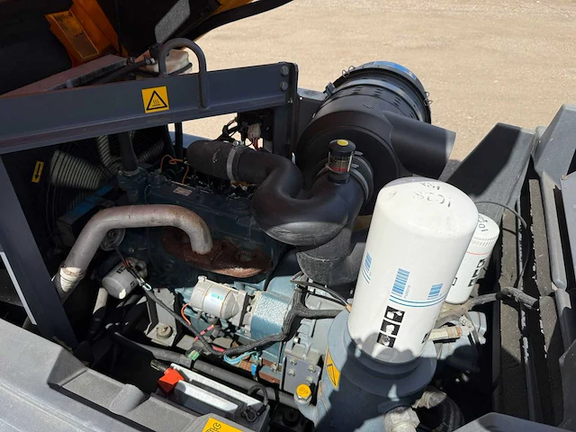 Atlas - 2015 - copco xas67kd - luchtcompressor - afbeelding 8 van  10