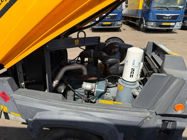 Atlas - 2015 - copco xas67kd - luchtcompressor - afbeelding 9 van  10