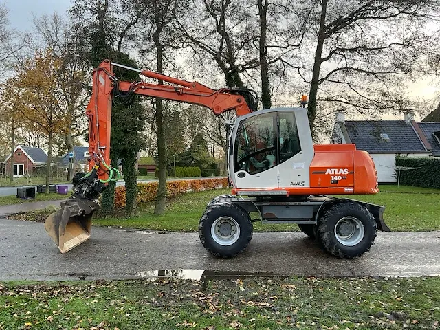 Atlas 140w banden graafmachine - afbeelding 2 van  44