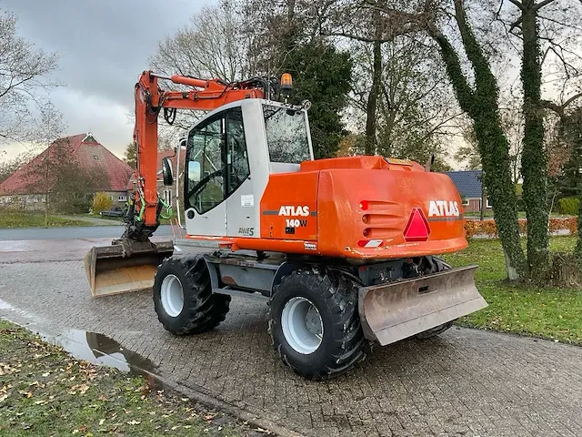Atlas 140w banden graafmachine - afbeelding 3 van  44