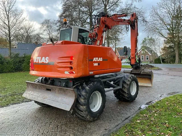 Atlas 140w banden graafmachine - afbeelding 5 van  44