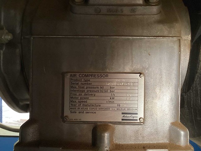 Atlas coco luchtcompressor - afbeelding 4 van  7