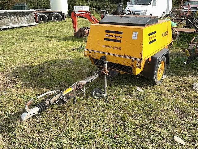 Atlas copco - xas35 - air compressors - 1992 - afbeelding 1 van  17