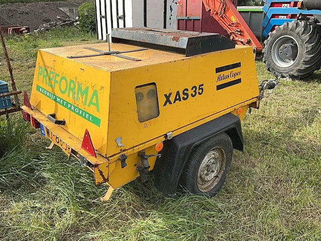 Atlas copco - xas35 - air compressors - 1992 - afbeelding 11 van  17