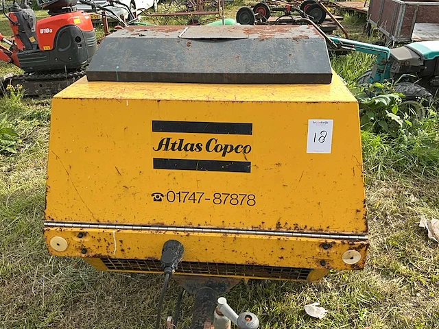 Atlas copco - xas35 - air compressors - 1992 - afbeelding 13 van  17