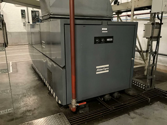 Atlas copco - zt 255 - compressor - 1992 - afbeelding 4 van  10