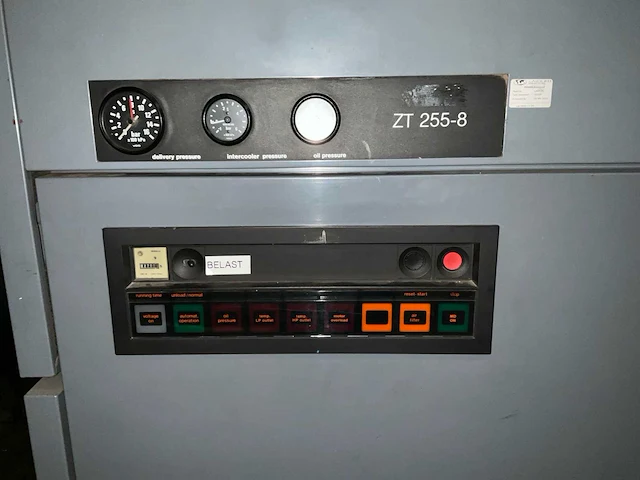 Atlas copco - zt 255 - compressor - 1992 - afbeelding 7 van  10