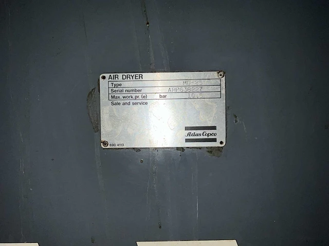 Atlas copco - zt 255 - compressor - 1992 - afbeelding 10 van  10