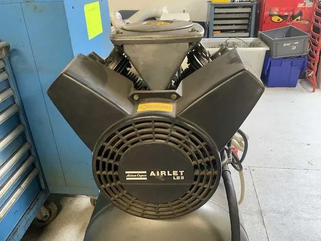 Atlas copco airlet le5 zuigercompressor - afbeelding 4 van  7