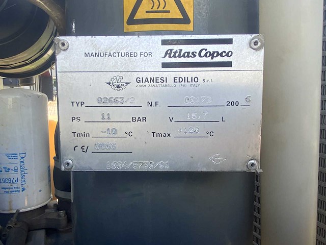 Atlas copco compressor - afbeelding 16 van  25