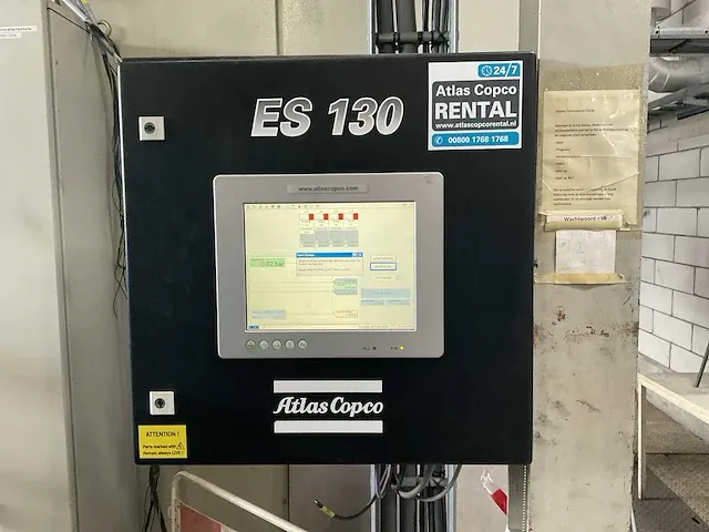 Atlas copco es 130 compressor controle unit - afbeelding 1 van  3