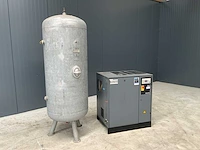 Atlas copco ga 15 ff luchtcompressor met buffertank - afbeelding 2 van  8