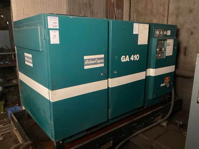 Atlas copco ga410 schroefcompressor - afbeelding 1 van  8