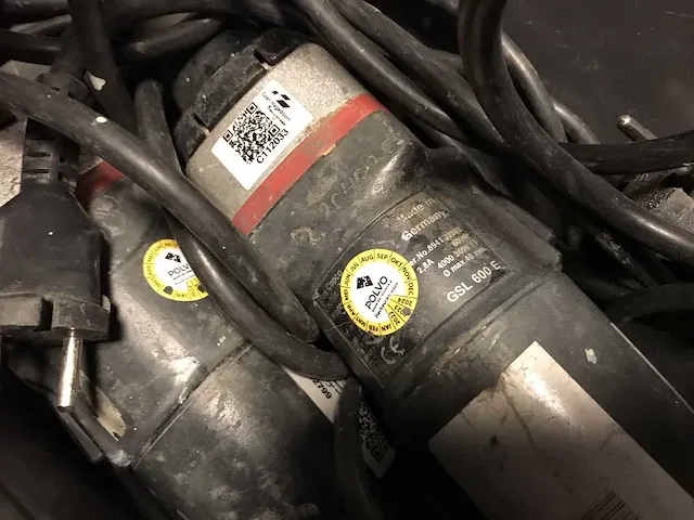 Atlas copco gsl600e rechte slijper (4x) - afbeelding 5 van  7