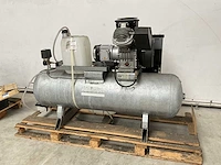 Atlas copco le 2 10 s e 250l + cd 2-cilinder luchtcompressor