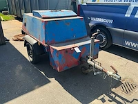 Atlas copco mobiele luchtcompressor