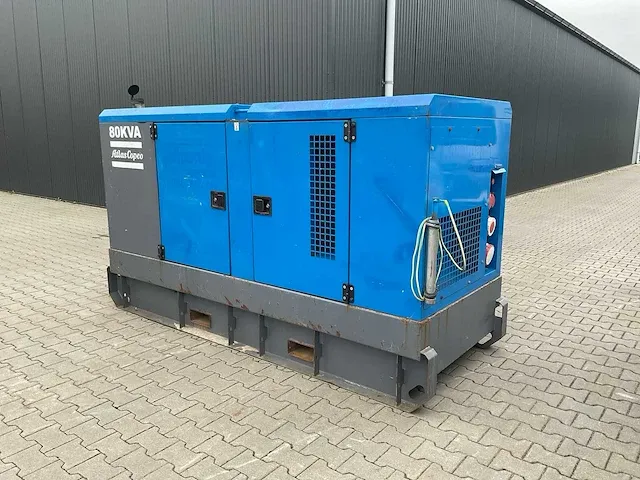 Atlas copco qas80 noodstroomaggregaat - afbeelding 12 van  27