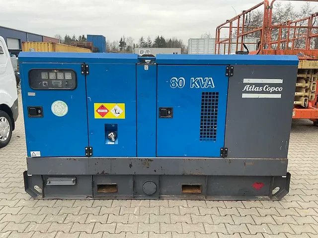 Atlas copco qas80 noodstroomaggregaat - afbeelding 24 van  27