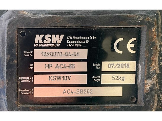 Atlas copco sb 202 hydraulische sloophamer - afbeelding 5 van  5