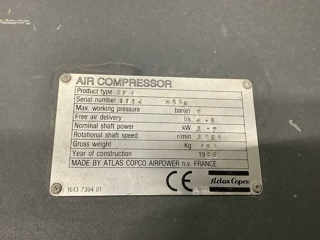 Atlas copco schroefcompressor - afbeelding 2 van  6