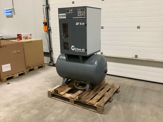 Atlas copco sf 4 ff scrolcompressor - afbeelding 1 van  7