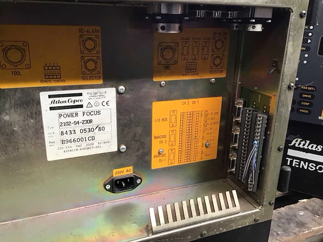 Atlas copco tensor s4 power focus elektrisch onderdeel (3x) - afbeelding 10 van  10