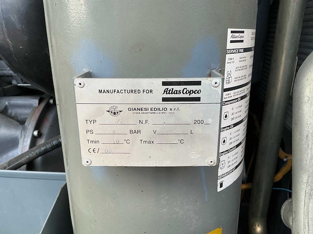 Atlas copco xahs186dd mobiele compressor - afbeelding 7 van  20