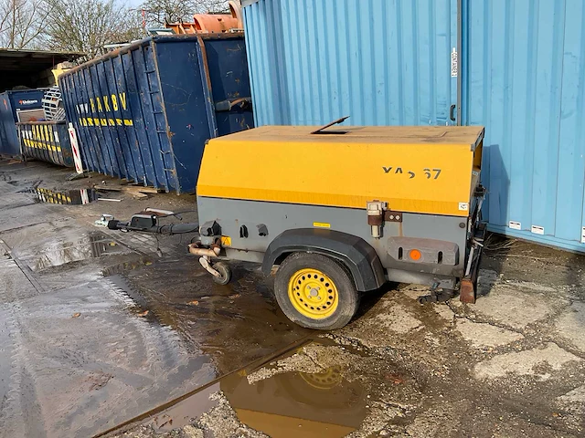 Atlas copco xas 67 mobiele luchtcompressor - afbeelding 7 van  14