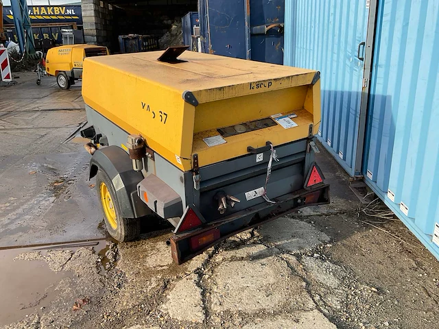 Atlas copco xas 67 mobiele luchtcompressor - afbeelding 8 van  14